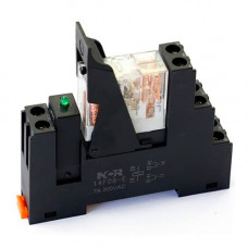 Реле промежуточное на DIN-рейку, DC12V в сборе арт. ML00000291 Реле промежуточное на DIN-рейку, DC12V в сборе арт. ML00000291