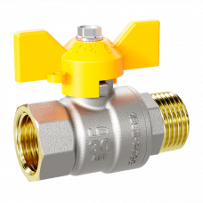 Кран шар.газ. LD Pride GAS 1/2 в-н (47.15.В-Н.Б) бабочка латунный Кран шар.газ. LD Pride GAS 1/2 в-н (47.15.В-Н.Б) бабочка латунный