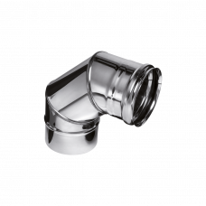 Колено угол Ferrum HF Plus 90° (430/1,0мм) Ф115 Колено угол Ferrum HF Plus 90° (430/1,0мм) Ф115