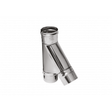 Тройник-К Ferrum HF 135° (430/0,8мм) Ф110 Тройник-К Ferrum HF 135° (430/0,8мм) Ф110