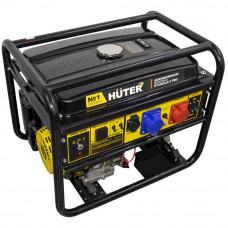 Генератор бензиновый HUTER DY9500LX-3 PRO-электростартер (380В/220В)