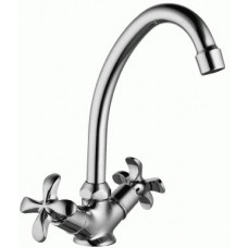 Смеситель для кухни LEMARK LM0104C Flora с поворотным изливом 229мм, хром Смеситель для кухни LEMARK LM0104C Flora с поворотным изливом 229мм, хром