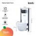 Инсталляция IDDIS Basic BASB020i73 3 в 1 подвесной унитаз инсталляция и клавиша смыва Инсталляция IDDIS Basic BASB020i73 3 в 1 подвесной унитаз инсталляция и клавиша смыва