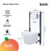 Инсталляция IDDIS Basic BASBI01i73 3 в 1 подвесной унитаз инсталляция и клавиша смыва Инсталляция IDDIS Basic BASBI01i73 3 в 1 подвесной унитаз инсталляция и клавиша смыва