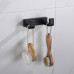 Крючок двойной ABBER Westen AA1750B черный матовый Крючок двойной ABBER Westen AA1750B черный матовый