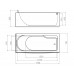 Акриловая ванна Gemy G9006-1.7 B R Акриловая ванна Gemy G9006-1.7 B R